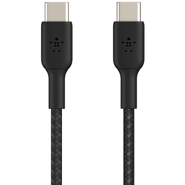 Belkin - Boost Charge Braided USB-C naar USB-C kabel - 1 m - Black