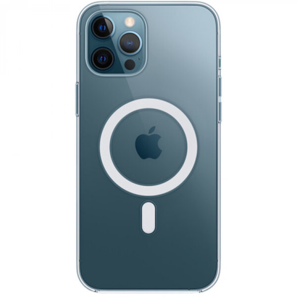 Apple - Clearcase MagSafe voor Apple iPhone 12 Pro Max - Transparent