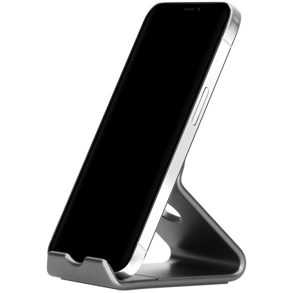 Accezz - Telefoonhouder bureau - Tablethouder bureau - Premium - Aluminium - Grey