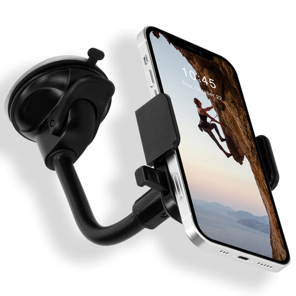 Accezz - Telefoonhouder auto - Universeel - Voorruit - Black