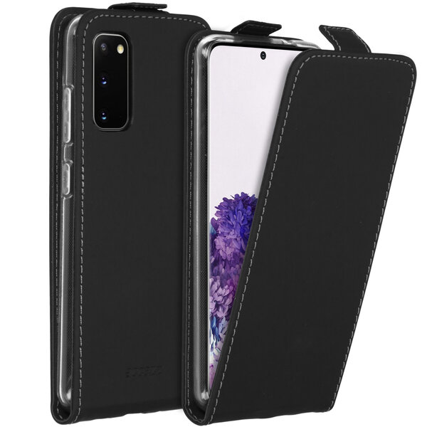Accezz - Flipcase voor Samsung Galaxy S20 - Black