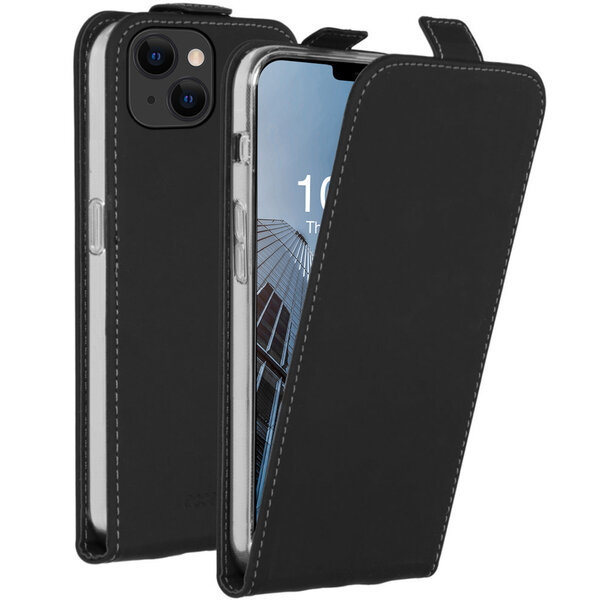 Accezz - Flipcase voor Apple iPhone 13 - Black