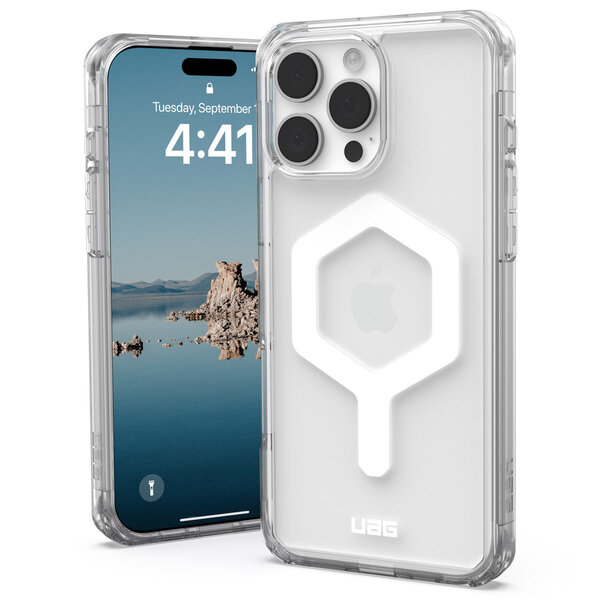 UAG - Plyo Backcover MagSafe voor Apple iPhone 16 Pro Max - Ice White