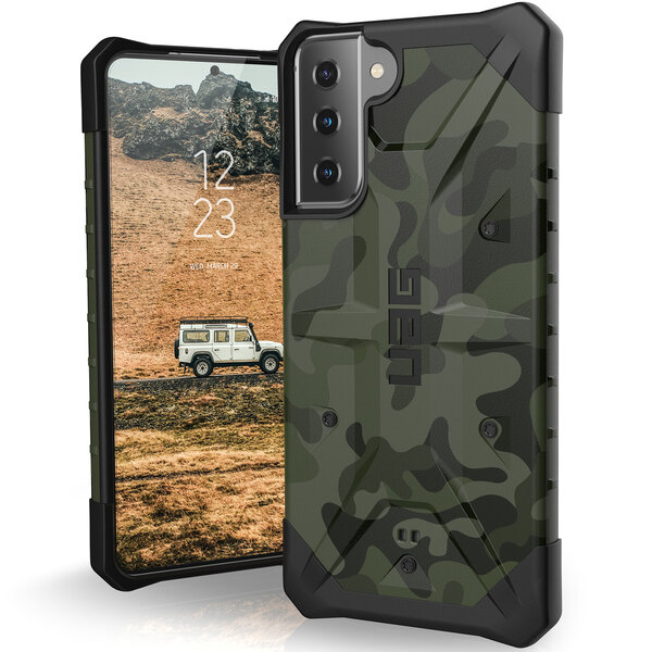 UAG - Pathfinder Backcover voor Samsung Galaxy S21 Plus - Forest Camo