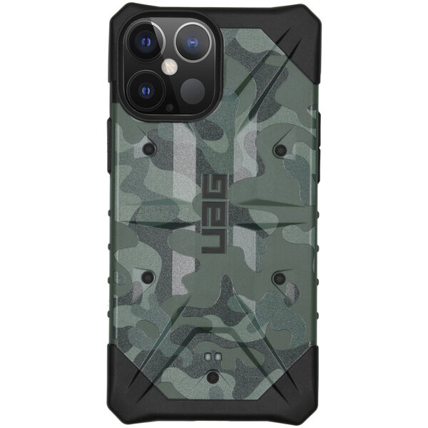 UAG - Pathfinder Backcover voor Apple iPhone 12 Pro Max - Forest Camo