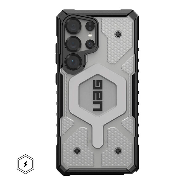 UAG - Pathfinder Backcover MagSafe voor Samsung Galaxy S25 Ultra - Ice Silver