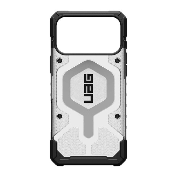 UAG - Pathfinder Backcover MagSafe voor Apple iPhone 17 Pro Max - Ice Silver