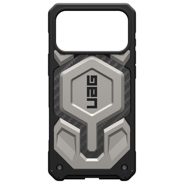 UAG - Monarch Pro Backcover voor Apple iPhone 17 Pro Max - Titanium