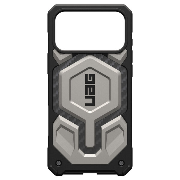 UAG - Monarch Pro Backcover voor Apple iPhone 17 Pro - Titanium