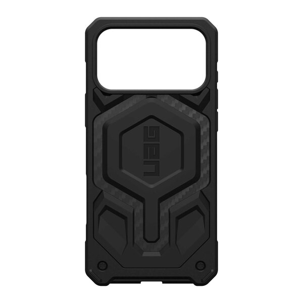 UAG - Monarch Pro Backcover voor Apple iPhone 17 Pro - Carbon Fiber
