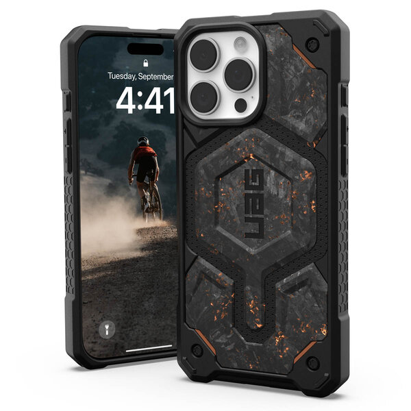 UAG - Monarch Pro Backcover voor Apple iPhone 16 Pro Max - Forged Carbon