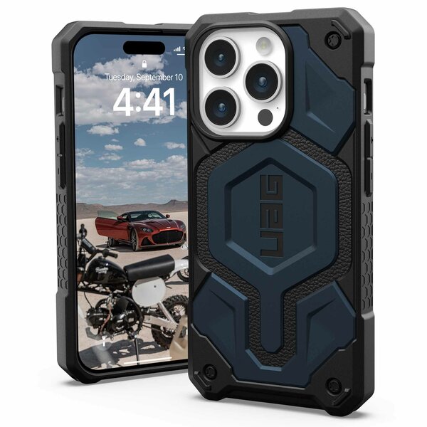 UAG - Monarch Pro Backcover voor Apple iPhone 15 Pro - Mallard