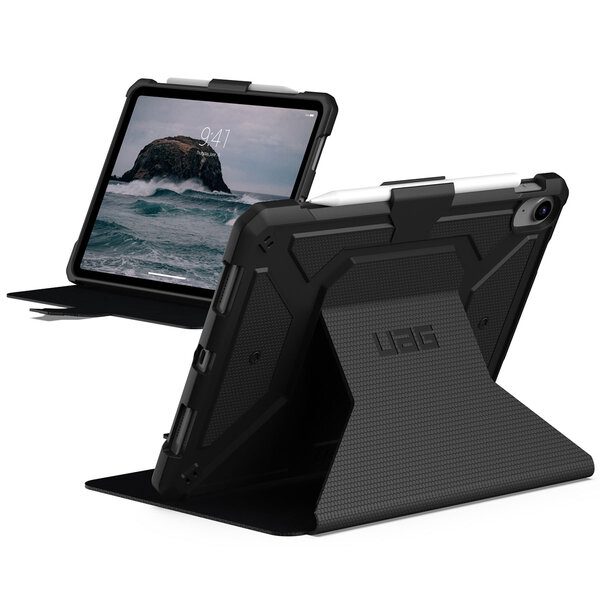 UAG - Metropolis Bookcase voor Apple iPad 11 (2025) 11 inch A16 / iPad 10 (2022) 10.9 inch - Black