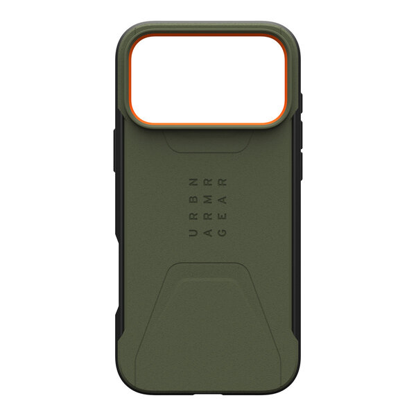 UAG - Civilian Backcover MagSafe voor Apple iPhone 17 Pro Max - Olive Orange