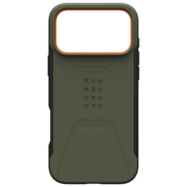 UAG - Civilian Backcover MagSafe voor Apple iPhone 17 Pro - Olive Orange