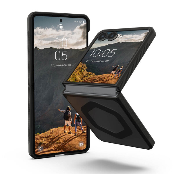 UAG - [U] Mouve Backcover met MagSafe voor Samsung Galaxy Z Flip 7 - Ash