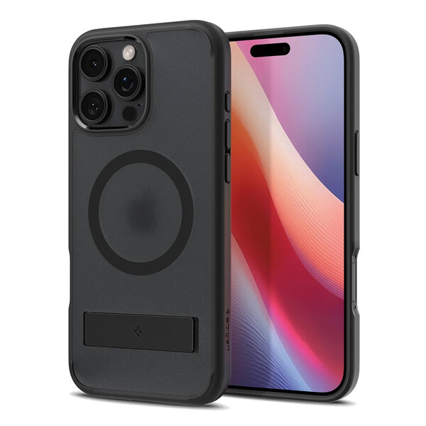 Spigen - Ultra Hybrid S MagSafe voor Apple iPhone 16 Pro - Frost Black
