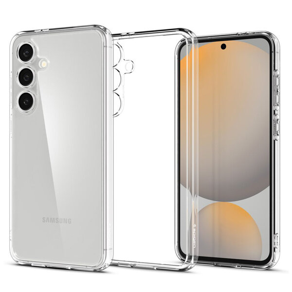 Spigen - Ultra Hybrid Backcover voor Samsung Galaxy S24 FE - Crystal Clear