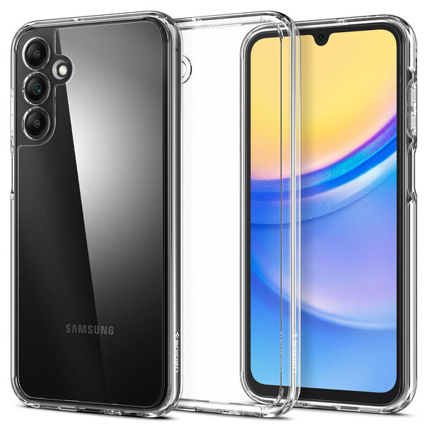 Spigen - Ultra Hybrid Backcover voor Samsung Galaxy A15 (5G/4G) - Crystal Clear