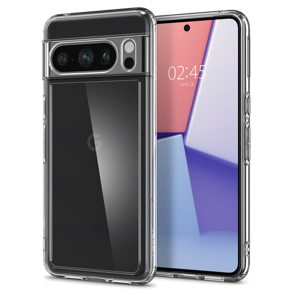 Spigen - Ultra Hybrid Backcover voor Google Pixel 8 Pro - Transparent