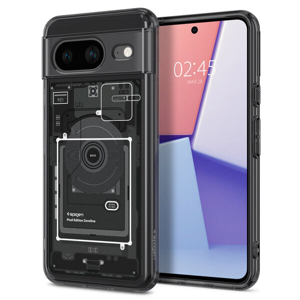 Spigen - Ultra Hybrid Backcover voor Google Pixel 8 - Zero One