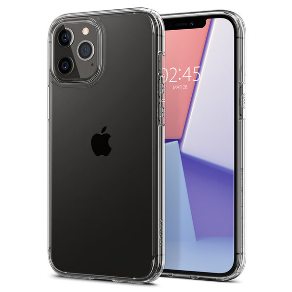 Spigen - Ultra Hybrid Backcover voor Apple iPhone 12 Pro Max - Transparent