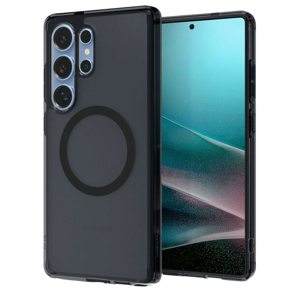 Spigen - Ultra Hybrid Backcover MagSafe voor Samsung Galaxy S25 Ultra - Frost Black