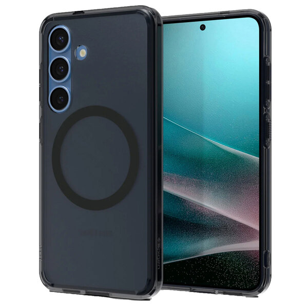 Spigen - Ultra Hybrid Backcover MagSafe voor Samsung Galaxy S25 - Frost Black