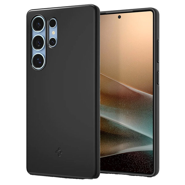 Spigen - Thin Fit Backcover MagSafe voor Samsung Galaxy S25 Ultra - Black