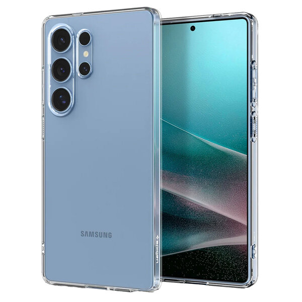 Spigen - Liquid Crystal Backcover voor Samsung Galaxy S25 Ultra - Crystal Clear