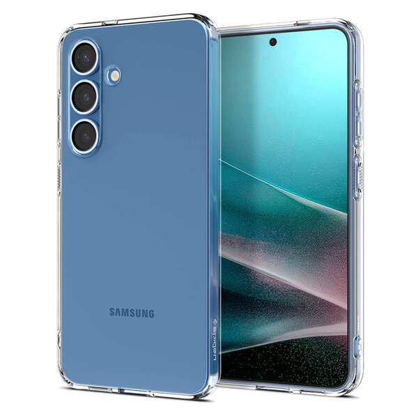 Spigen - Liquid Crystal Backcover voor Samsung Galaxy S25 - Crystal Clear