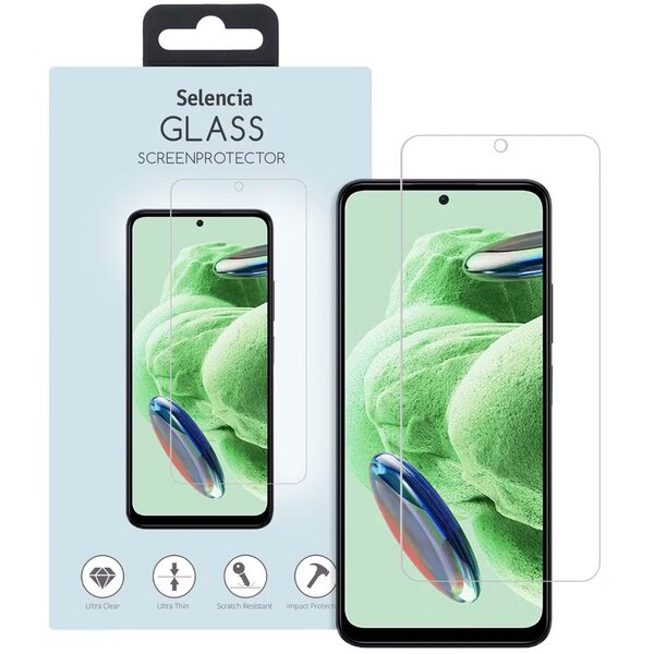 Selencia - Tempered Glass Screenprotector voor POCO X5 5G - Transparent