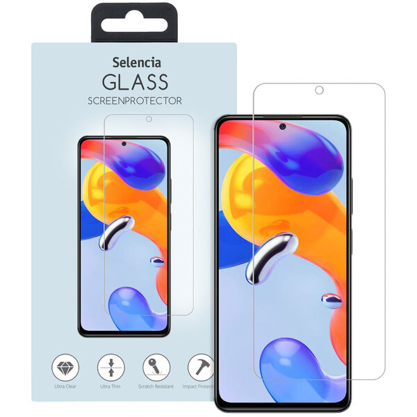 Selencia - Tempered Glass Screenprotector voor POCO F4 GT 5G - Transparent