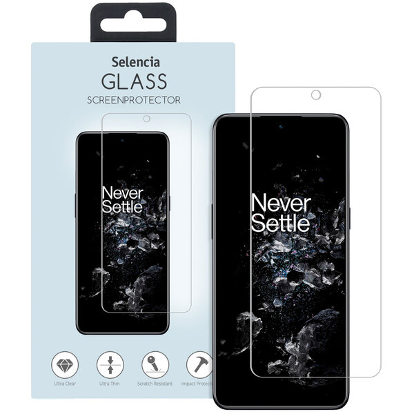 Selencia - Tempered Glass Screenprotector voor OnePlus 10T - Transparent