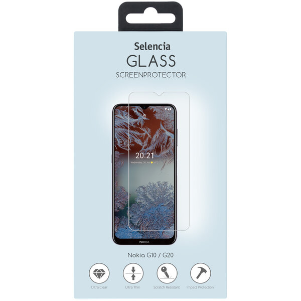 Selencia - Tempered Glass Screenprotector voor Nokia G10 / G11 / G20 / G21 / G22 - Transparent