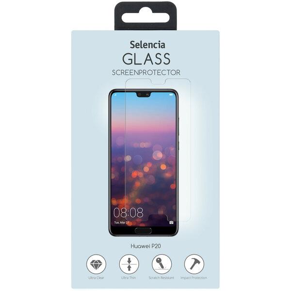 Selencia - Tempered Glass Screenprotector voor Huawei P20 - Transparent