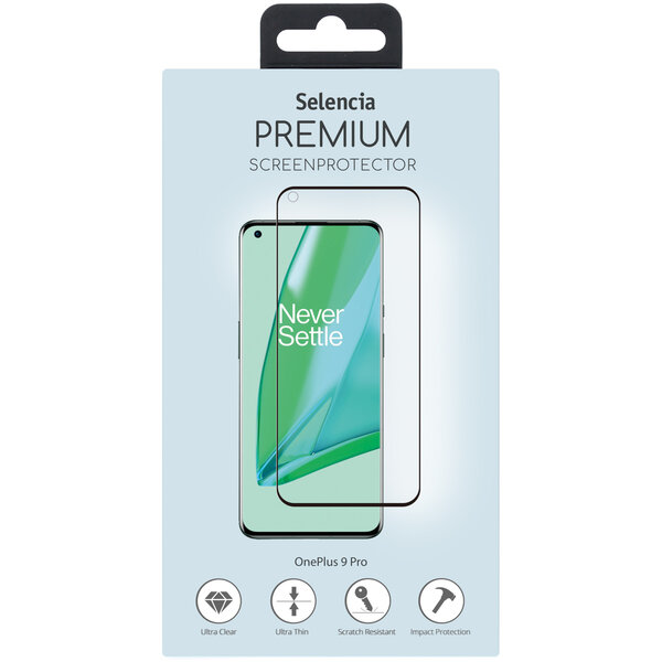 Selencia - Tempered Glass Premium Screenprotector voor OnePlus 9 Pro - Transparent