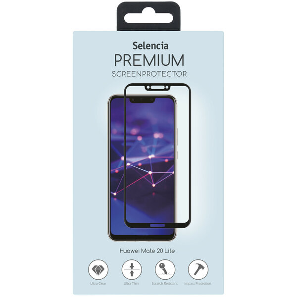 Selencia - Tempered Glass Premium Screenprotector voor Huawei Mate 20 Lite - Transparent