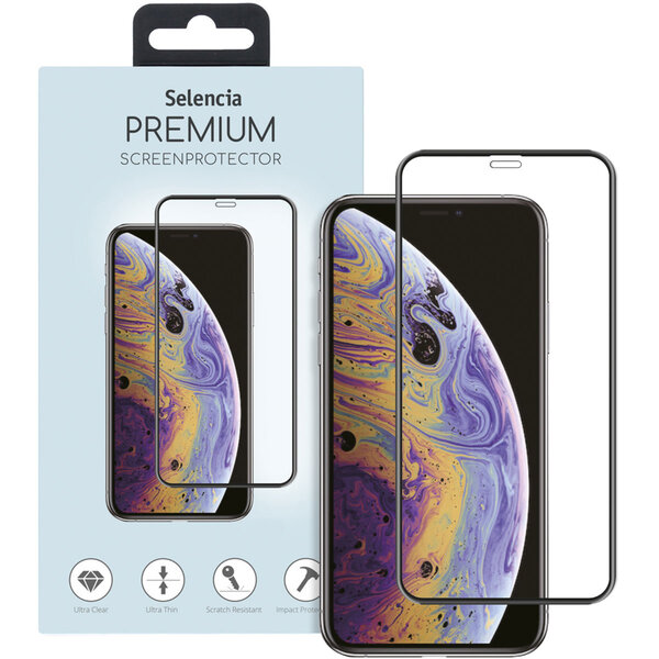 Selencia - Glas Premium Screenprotector voor Apple iPhone 11 Pro Max / Xs Max - Transparent