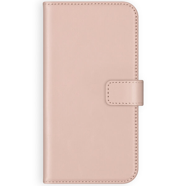 Selencia - Genuine Leather Bookcase voor Samsung Galaxy S20 - Dusty Pink