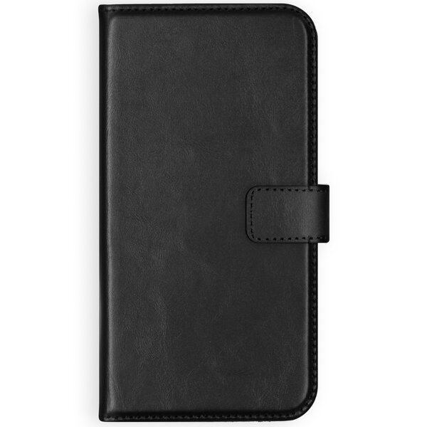 Selencia - Genuine Leather Bookcase voor Samsung Galaxy A40 - Black