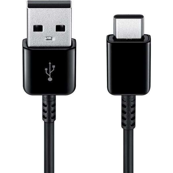 Samsung - Originele USB-C naar USB-A kabel in Fabrieksverpakking - 1.5 m - 18 Watt - Black