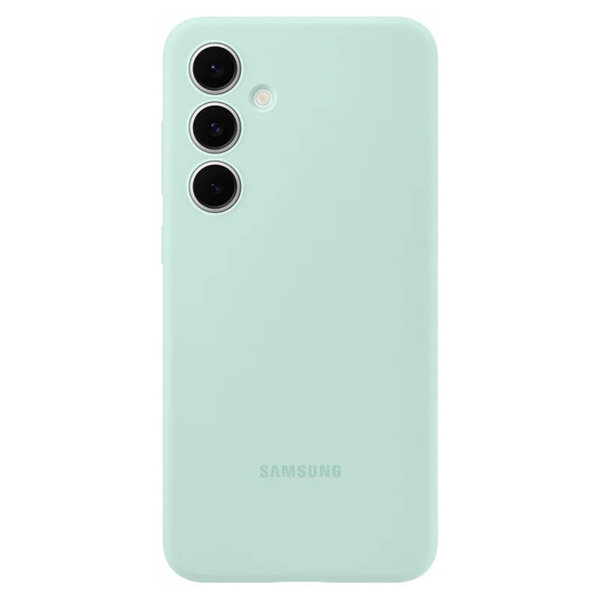 Samsung - Originele Silicone Backcover voor Samsung Galaxy S24 FE - Mint