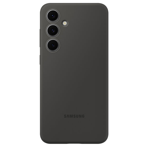 Samsung - Originele Silicone Backcover voor Samsung Galaxy S24 FE - Black