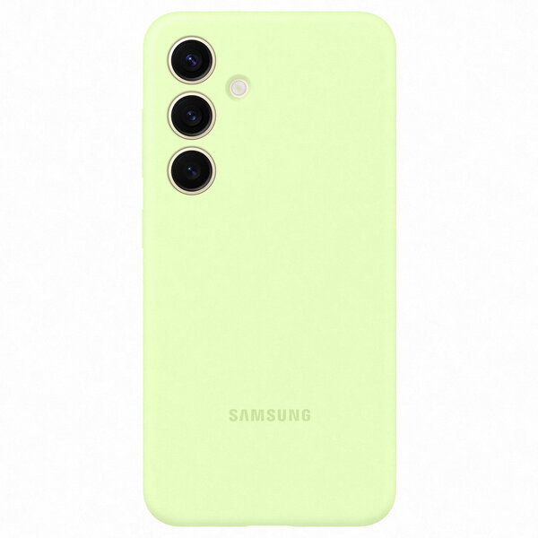 Samsung - Originele Silicone Backcover voor Samsung Galaxy S24 - Light Green