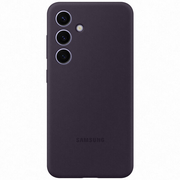 Samsung - Originele Silicone Backcover voor Samsung Galaxy S24 - Dark Violet