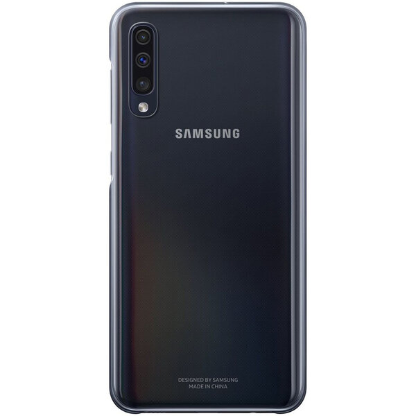 Samsung - Original Gradation Backcover for Samsung Galaxy A50 / A30s - Black Purple