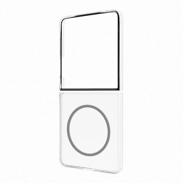 Samsung - Magnet Case voor Samsung Galaxy Z Flip 7 - Transparent