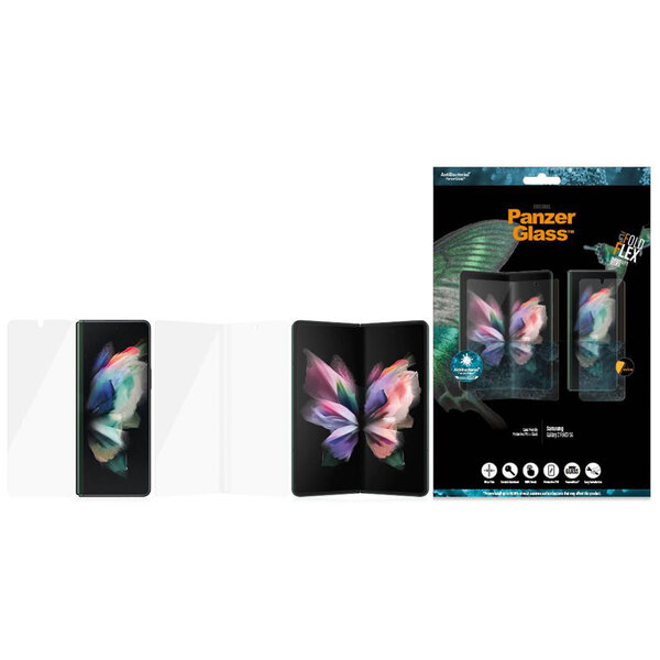 PanzerGlass - Case Friendly Screenprotector voor Samsung Galaxy Z Fold3 - Transparent