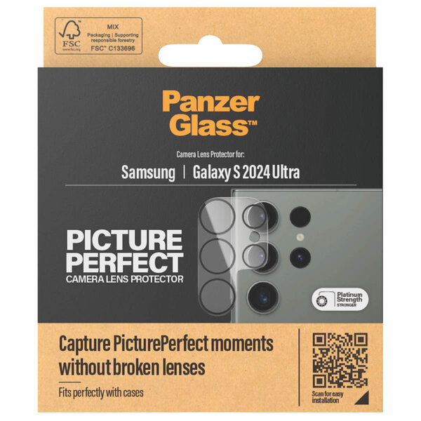 PanzerGlass - Camera Protector voor Samsung Galaxy S24 Ultra - Transparent